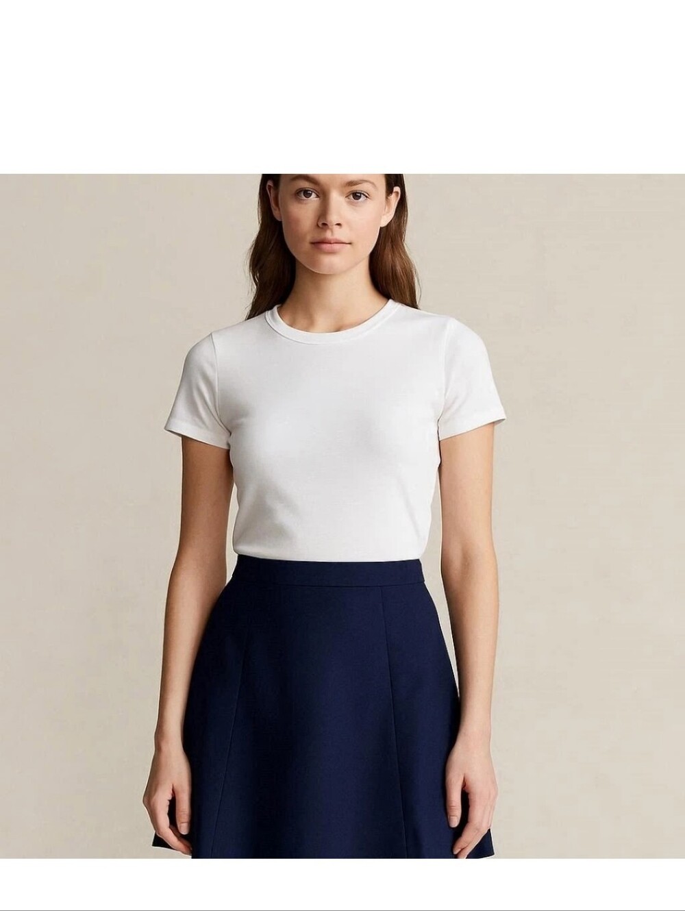 Ralph Lauren Navy A-Line Skirt